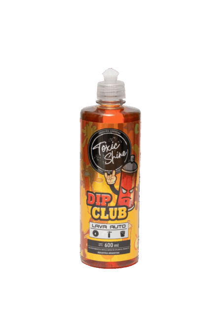 Shampoo Dip Club PH neutro para autos con ploteo 600 ml