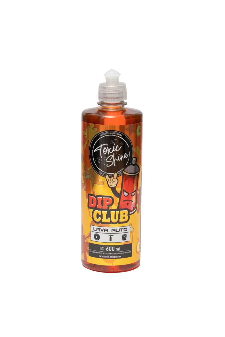 Shampoo Dip Club PH neutro para autos con ploteo 600 ml