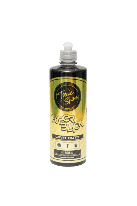 Shampoo Con Cera Hyper Black Toxic Shine Gold Edit 600 ml