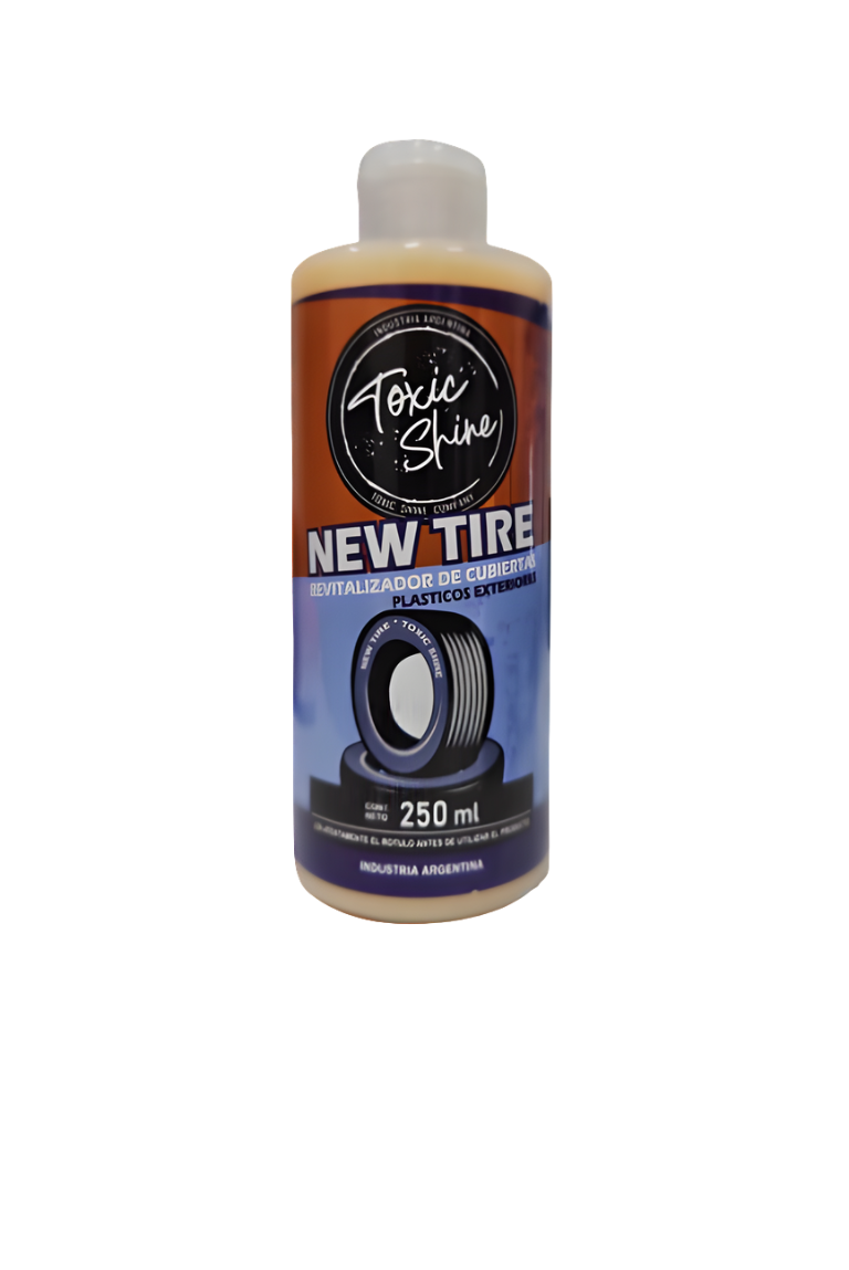 New Tire Revitalizador de Cubiertas y Plásticos 250 ML