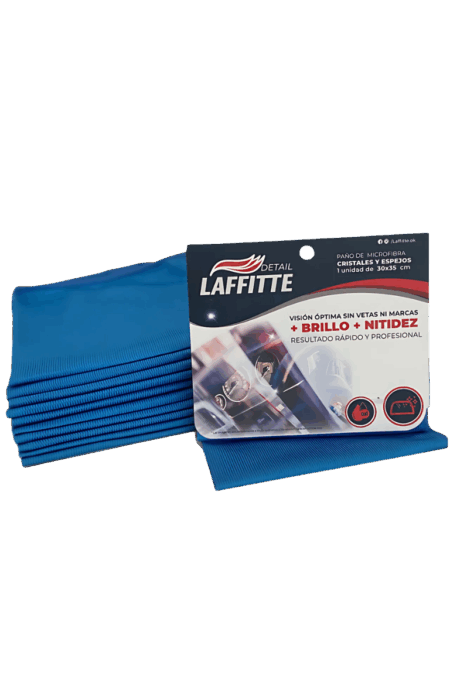 Paño Microfibra especial para vidrios 30x35 Laffitte