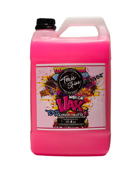 Shampoo Wax Con Cera De Carnauba Galon 4 Litros