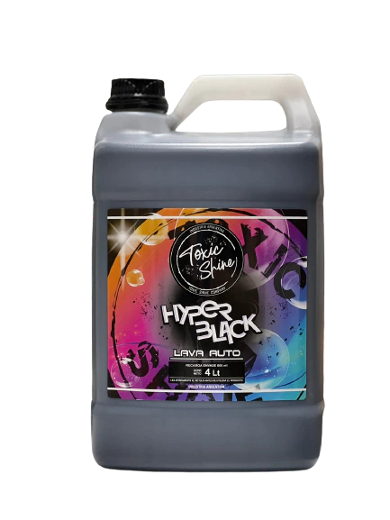 Shampoo HyperBlack autos oscuros Galon 4 Litros